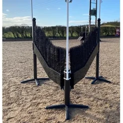 Obstacle de cross Double Coude