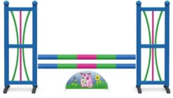 Obstacle de CSO complet cochon et mini demi lune