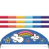 Obstacle de CSO complet demi lune Nuages