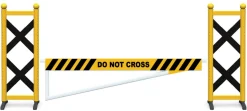 Obstacle de CSO palanque Do Not cross