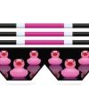Obstacle de CSOcomplet Canards rose et W