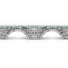 Soubassement obstacle CSO Pont Viaduc